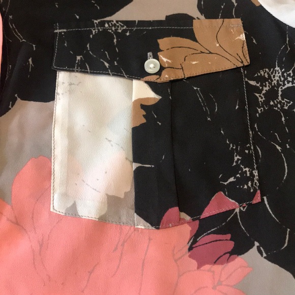 Banana Republic Floral Button Down Blouse - Picture 6 of 7